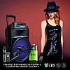 Ant Audio Rock 1000 Trolley Party Speaker with Karaoke with FM Radio, Micro SD Card, USB, Wired & Wireless Mic Subwoofer Ant Audio Rock 1000 Trolley Party Speaker with Karaoke with FM Radio, Micro SD Card, USB, Wired & Wireless Mic Subwoofer