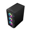 Ant Esports 510 AIR Mid Tower Gaming Cabinet Computer Case Supports E-ATX, ATX, Micro-ATX, Mini-ITX Motherboard Sliding Tempered Glass Side Panel, 3x120 mm ARGB Front 1x120 mm ARGB Rear Fans, Black Ant Esports 510 AIR Mid Tower Gaming Cabinet Computer Case Supports E-ATX, ATX, Micro-ATX, Mini-ITX Motherboard Sliding Tempered Glass Side Panel, 3x120 mm ARGB Front 1x120 mm ARGB Rear Fans, Black