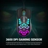 Ant Esports GM80 USB RGB Wired 6 Programmable Buttons, 3200 DPI Adjustable, Optical Gamer Gaming Mice Gaming Mouse with Multicolour LED Lights - Black Ant Esports GM80 USB RGB Wired 6 Programmable Buttons, 3200 DPI Adjustable, Optical Gamer Gaming Mice Gaming Mouse with Multicolour LED Lights - Black