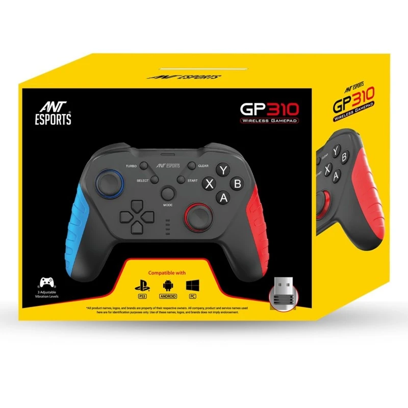 Ant Esports GP110 Wired Gamepad, Compatible for PC & Laptop Computer (Windows 10/8 /7) / PS3 / Android Ant Esports GP110 Wired Gamepad, Compatible for PC & Laptop Computer (Windows 10/8 /7) / PS3 / Android
