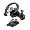 Ant Esports GW190 Race Steering Wheel, Universal USB I 270 Degree rotation with 2 Large Pedals and Shifter Compatible for PC, Xbox One,Xbox Series X/S,PS4,PS3,Nintendo Switch& Android TV–Black Silver Ant Esports GW190 Race Steering Wheel, Universal USB I 270 Degree rotation with 2 Large Pedals and Shifter Compatible for PC, Xbox One,Xbox Series X/S,PS4,PS3,Nintendo Switch& Android TV–Black Silver