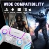 Ant Esports Gp400 Rgb Wireless Controller For Pc / Ps4 / Ps3 / Switch/Android/Ios With Double Shock, Six- Axis Sensor, Turbo Function, Upto 12 Hrs. Play Time, 1000Mah Battery Black