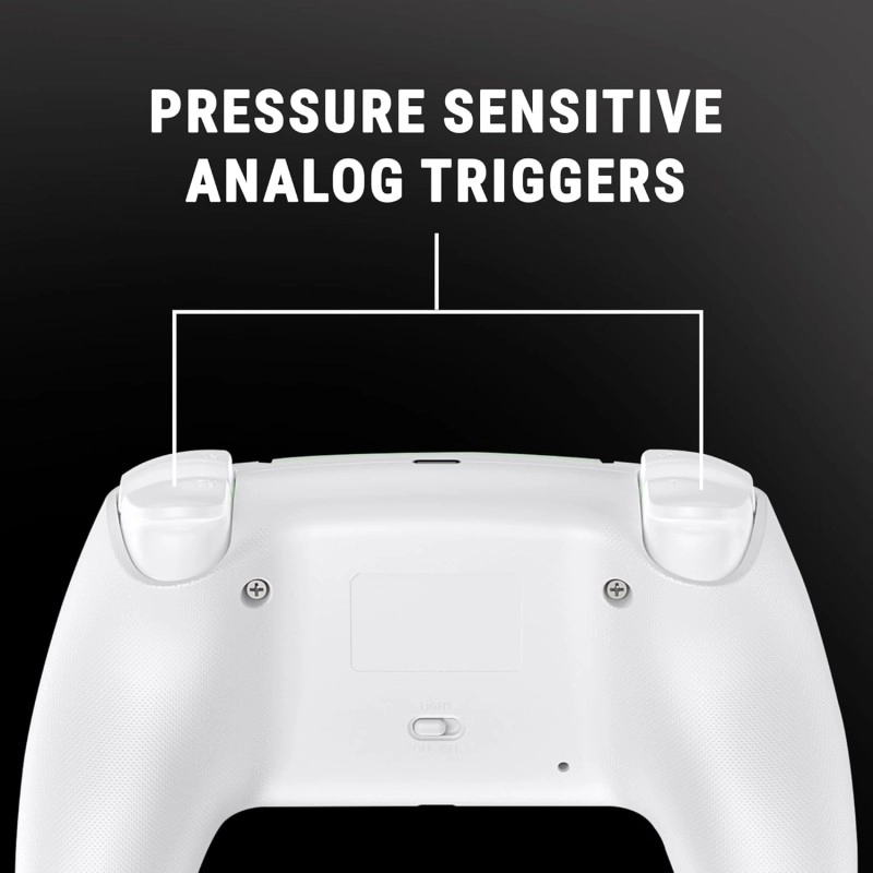 Ant Esports Gp400 Rgb Wireless Controller For Pc / Ps4 / Ps3 / Switch/Android/Ios With Double Shock, Six- Axis Sensor, Turbo Function, Upto 12 Hrs. Play Time, 1000Mah Battery Black