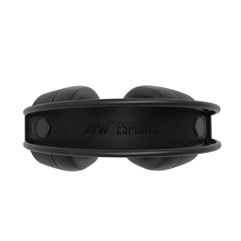 Ant Esports H1000 Pro Wired Over Ear Headphones With Mic (Black)