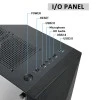Ant Esports ICE-100 Mid-Tower Computer Case/Gaming Cabinet - Black | Supports ATX, Micro-ATX, Mini-ITX | Pre-Installed 2 x 140mm Front Fans and 1 x 140 mm Rear Fan Ant Esports ICE-100 Mid-Tower Computer Case/Gaming Cabinet - Black | Supports ATX, Micro-ATX, Mini-ITX | Pre-Installed 2 x 140mm Front Fans and 1 x 140 mm Rear Fan