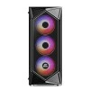 Ant Esports ICE-100 Mid-Tower Computer Case/Gaming Cabinet - Black | Supports ATX, Micro-ATX, Mini-ITX | Pre-Installed 2 x 140mm Front Fans and 1 x 140 mm Rear Fan Ant Esports ICE-100 Mid-Tower Computer Case/Gaming Cabinet - Black | Supports ATX, Micro-ATX, Mini-ITX | Pre-Installed 2 x 140mm Front Fans and 1 x 140 mm Rear Fan