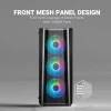 Ant Esports ICE-100 Mid-Tower Computer Case/Gaming Cabinet - Black | Supports ATX, Micro-ATX, Mini-ITX | Pre-Installed 2 x 140mm Front Fans and 1 x 140 mm Rear Fan Ant Esports ICE-100 Mid-Tower Computer Case/Gaming Cabinet - Black | Supports ATX, Micro-ATX, Mini-ITX | Pre-Installed 2 x 140mm Front Fans and 1 x 140 mm Rear Fan
