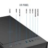 Ant Esports ICE-100 Mid-Tower Computer Case/Gaming Cabinet - Black | Supports ATX, Micro-ATX, Mini-ITX | Pre-Installed 2 x 140mm Front Fans and 1 x 140 mm Rear Fan Ant Esports ICE-100 Mid-Tower Computer Case/Gaming Cabinet - Black | Supports ATX, Micro-ATX, Mini-ITX | Pre-Installed 2 x 140mm Front Fans and 1 x 140 mm Rear Fan