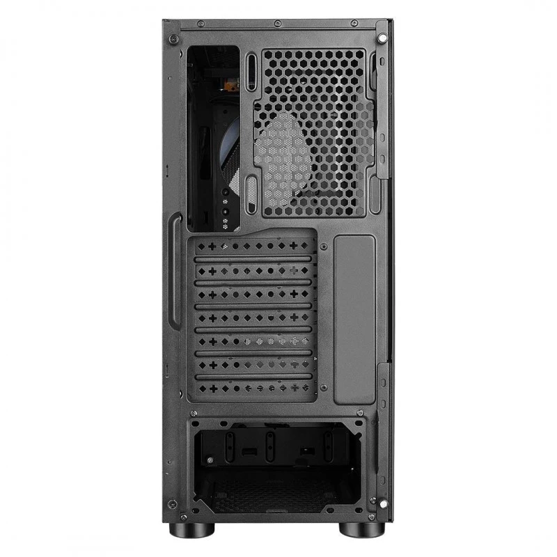 Ant Esports ICE-100 Mid-Tower Computer Case/Gaming Cabinet - Black | Supports ATX, Micro-ATX, Mini-ITX | Pre-Installed 2 x 140mm Front Fans and 1 x 140 mm Rear Fan Ant Esports ICE-100 Mid-Tower Computer Case/Gaming Cabinet - Black | Supports ATX, Micro-ATX, Mini-ITX | Pre-Installed 2 x 140mm Front Fans and 1 x 140 mm Rear Fan