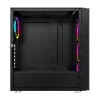 Ant Esports ICE-100 Mid-Tower Computer Case/Gaming Cabinet - Black | Supports ATX, Micro-ATX, Mini-ITX | Pre-Installed 2 x 140mm Front Fans and 1 x 140 mm Rear Fan Ant Esports ICE-100 Mid-Tower Computer Case/Gaming Cabinet - Black | Supports ATX, Micro-ATX, Mini-ITX | Pre-Installed 2 x 140mm Front Fans and 1 x 140 mm Rear Fan