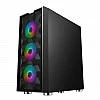 Ant Esports ICE-521MT Mid Tower Computer Case I Gaming Cabinet I Supports ATX MB with Transparent Tempered Glass Side Panel- Black Ant Esports ICE-521MT Mid Tower Computer Case I Gaming Cabinet I Supports ATX MB with Transparent Tempered Glass Side Panel- Black