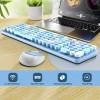 Ant Esports WKM44 Keyboard and Mouse Combo, Colourful Wireless Keyboard with Round Keycaps,2.4GHz Dropout-Free Connection, Long Battery Life, Cute Wireless Mouse for PC/Laptop/Computer- Candy Brown Ant Esports WKM44 Keyboard and Mouse Combo, Colourful Wireless Keyboard with Round Keycaps,2.4GHz Dropout-Free Connection, Long Battery Life, Cute Wireless Mouse for PC/Laptop/Computer- Candy Brown