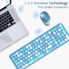 Ant Esports WKM44 Keyboard and Mouse Combo, Colourful Wireless Keyboard with Round Keycaps,2.4GHz Dropout-Free Connection, Long Battery Life, Cute Wireless Mouse for PC/Laptop/Computer- Candy Brown Ant Esports WKM44 Keyboard and Mouse Combo, Colourful Wireless Keyboard with Round Keycaps,2.4GHz Dropout-Free Connection, Long Battery Life, Cute Wireless Mouse for PC/Laptop/Computer- Candy Brown