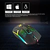 Ant Value GM1103 Gaming Mouse, USB Optical Computer Mice with RGB Backlit, 4 Adjustable DPI Up to 3600, Ergonomic Gamer Laptop PC Mouse for Windows 7/8/10/XP Vista Linux -Black Ant Value GM1103 Gaming Mouse, USB Optical Computer Mice with RGB Backlit, 4 Adjustable DPI Up to 3600, Ergonomic Gamer Laptop PC Mouse for Windows 7/8/10/XP Vista Linux -Black