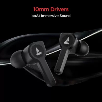 boAt Airdopes 402 Bluetooth Headset Active Black boAt Airdopes 402 Bluetooth Headset Active Black