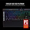 Corsair k95 rgb mechanical gaming keyboard-usb passthrough-cherry mx speed- black Corsair k95 rgb mechanical gaming keyboard-usb passthrough-cherry mx speed- black