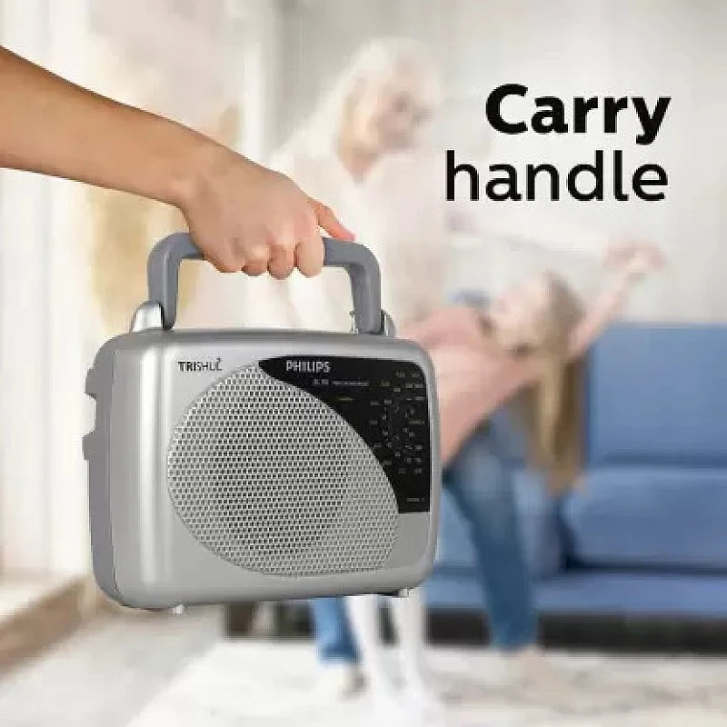 Philips Radio RL118/94 with MW/SW/FM Bands, 200mW RMS sound output, Built in rechargeable battery Philips Radio RL118/94 with MW/SW/FM Bands, 200mW RMS sound output, Built in rechargeable battery