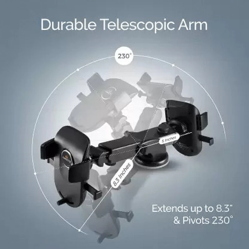 Amkette Car Mobile Holder for Clip Black Amkette Car Mobile Holder for Clip Black