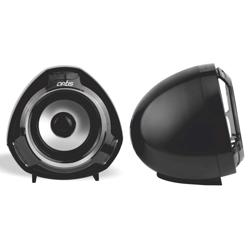 Artis S9 2.0 USB Multimedia Speakers (Black)(6W RMS Output) Artis S9 2.0 USB Multimedia Speakers (Black)(6W RMS Output)