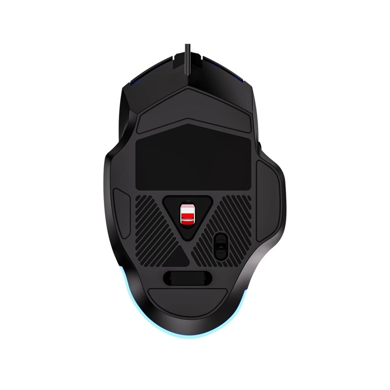 Aula F812 Wired Gaming Mouse, Macro - Hexagonal Computer Mice with RGB Backlit |7 Customized Marco Keys with Light Effect, Adjustable 4800 DPI Optical Sensor (Black) Aula F812 Wired Gaming Mouse, Macro - Hexagonal Computer Mice with RGB Backlit |7 Customized Marco Keys with Light Effect, Adjustable 4800 DPI Optical Sensor (Black)