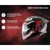 Axor Apex Marvel Venom ISI ECE and DOT Certified Motorbike Helmet Dull Black Red -XL Axor Apex Marvel Venom ISI ECE and DOT Certified Motorbike Helmet Dull Black Red -XL
