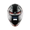 Axor Apex Marvel Venom ISI ECE and DOT Certified Motorbike Helmet Dull Black Red -XL Axor Apex Marvel Venom ISI ECE and DOT Certified Motorbike Helmet Dull Black Red -XL