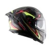 Axor Apex Roadtrip ISI DOT & ECE Certified Full Face Dual Visor Helmet for Men and Women with Outer Clear Visor and Inner Smoke Sun Visor ( Black Grey Helmet, Size: L) Axor Apex Roadtrip ISI DOT & ECE Certified Full Face Dual Visor Helmet for Men and Women with Outer Clear Visor and Inner Smoke Sun Visor ( Black Grey Helmet, Size: L)