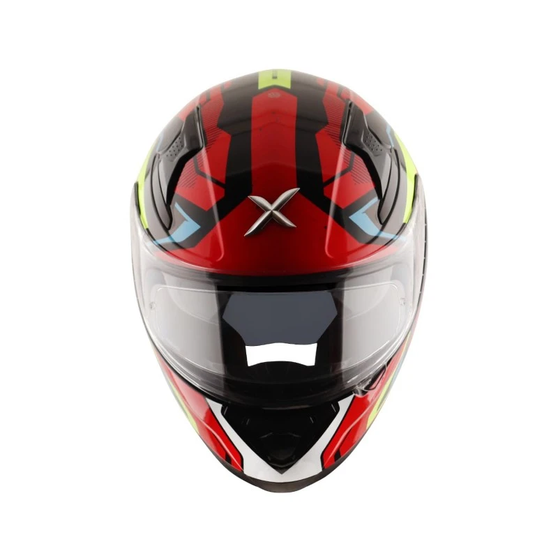 Axor Apex Roadtrip ISI DOT & ECE Certified Full Face Dual Visor Helmet for Men and Women with Outer Clear Visor and Inner Smoke Sun Visor ( Black Grey Helmet, Size: L) Axor Apex Roadtrip ISI DOT & ECE Certified Full Face Dual Visor Helmet for Men and Women with Outer Clear Visor and Inner Smoke Sun Visor ( Black Grey Helmet, Size: L)