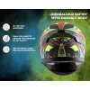 Axor Apex Vivid Dull Black Neon Yellow Helmet Motorbike Helmet -XL Axor Apex Vivid Dull Black Neon Yellow Helmet Motorbike Helmet -XL