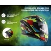Axor Apex Vivid Dull Black Neon Yellow Helmet Motorbike Helmet -XL Axor Apex Vivid Dull Black Neon Yellow Helmet Motorbike Helmet -XL