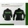 Axor Diva Riding Jacket MaxTec 600-D Textile for Women equipped with -Tech C.E. level 2 protectors at the elbows/shoulders/back and high tenacity mesh fabric for maximum ventilation-Black Neon Green-L Axor Diva Riding Jacket MaxTec 600-D Textile for Women equipped with -Tech C.E. level 2 protectors at the elbows/shoulders/back and high tenacity mesh fabric for maximum ventilation-Black Neon Green-L