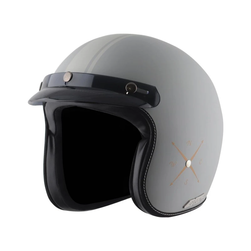 Axor Retro Jet Euro Globe Cool Grey Helmet -M Axor Retro Jet Euro Globe Cool Grey Helmet -M