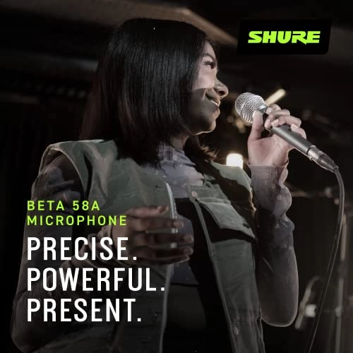 Shure BETA 58A Dynamic Vocal MicrophoneThe Beta 58A 