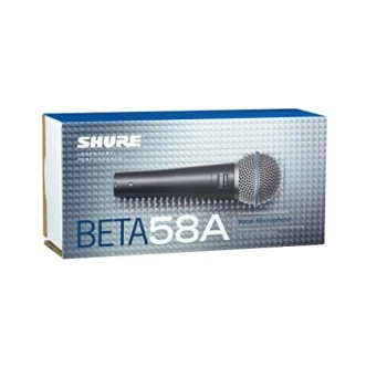 Shure BETA 58A Dynamic Vocal MicrophoneThe Beta 58A 