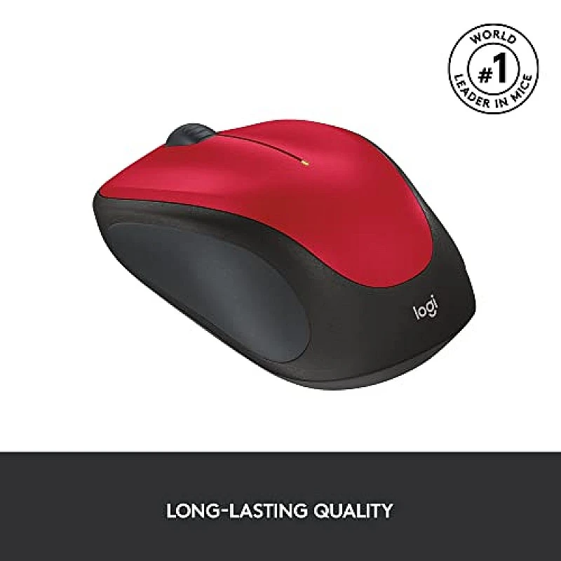 Logitech M235 Wireless Mouse, 1000 DPI Optical Tracking, 12 Month Life Battery Logitech M235 Wireless Mouse, 1000 DPI Optical Tracking, 12 Month Life Battery