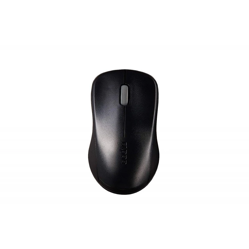 RAPOO 1620 Wireless Mosuse, 2.4 GHz with USB Nano Receiver, Optical Tracking, Ambidextrous, PC/Mac/Laptop - Black RAPOO 1620 Wireless Mosuse, 2.4 GHz with USB Nano Receiver, Optical Tracking, Ambidextrous, PC/Mac/Laptop - Black