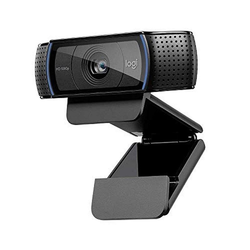 Logitech C920 HD Pro Webcam, Full HD 1080p/30fps Video Calling, Clear Stereo Audio (Black) Logitech C920 HD Pro Webcam, Full HD 1080p/30fps Video Calling, Clear Stereo Audio (Black)