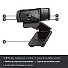 Logitech C920 HD Pro Webcam, Full HD 1080p/30fps Video Calling, Clear Stereo Audio (Black) Logitech C920 HD Pro Webcam, Full HD 1080p/30fps Video Calling, Clear Stereo Audio (Black)