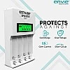 ENVIE® (ECR 11) Speedster Fast Charger for AA & AAA Rechargeable Batteries (with LCD Display) ENVIE® (ECR 11) Speedster Fast Charger for AA & AAA Rechargeable Batteries (with LCD Display)