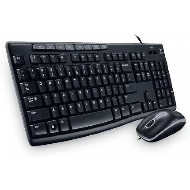 Logitech Media Combo MK200 Full-Size Keyboard and High-Definition Optical Mouse Logitech Media Combo MK200 Full-Size Keyboard and High-Definition Optical Mouse