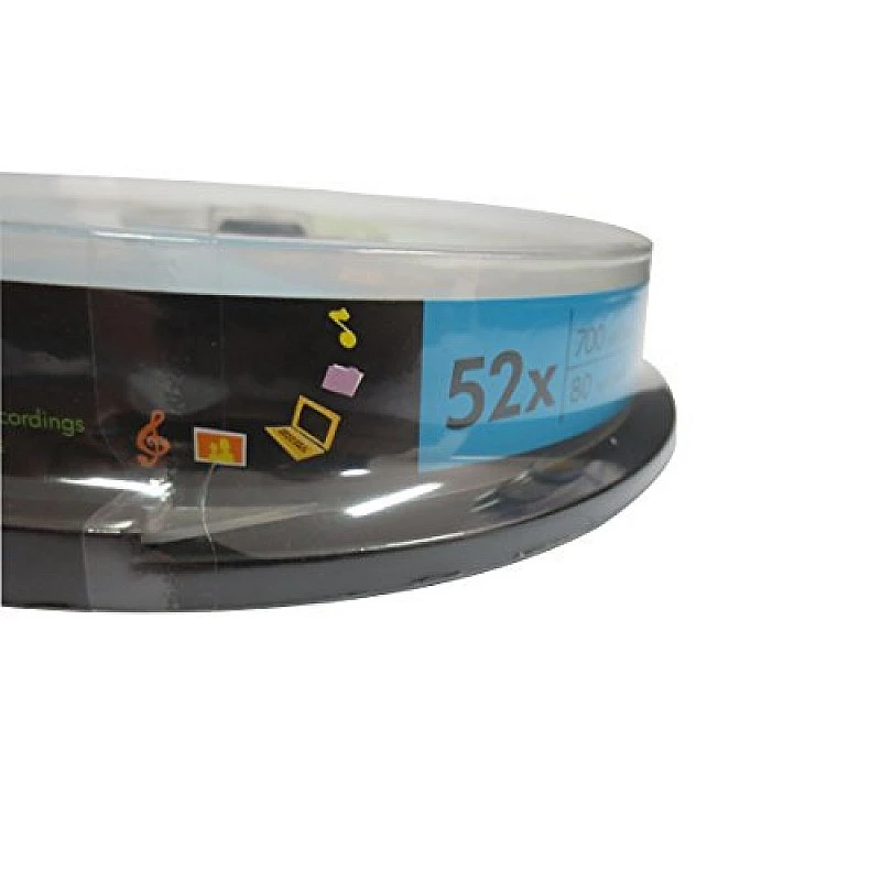 HP CD-R 700MB 50 Blank CD Compact Disk Wrap Professional Recordable 52x Speed Silver (14218) HP CD-R 700MB 50 Blank CD Compact Disk Wrap Professional Recordable 52x Speed Silver (14218)