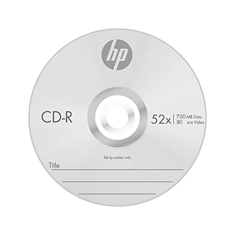 HP CD-R 700MB 50 Blank CD Compact Disk Wrap Professional Recordable 52x Speed Silver (14218) HP CD-R 700MB 50 Blank CD Compact Disk Wrap Professional Recordable 52x Speed Silver (14218)