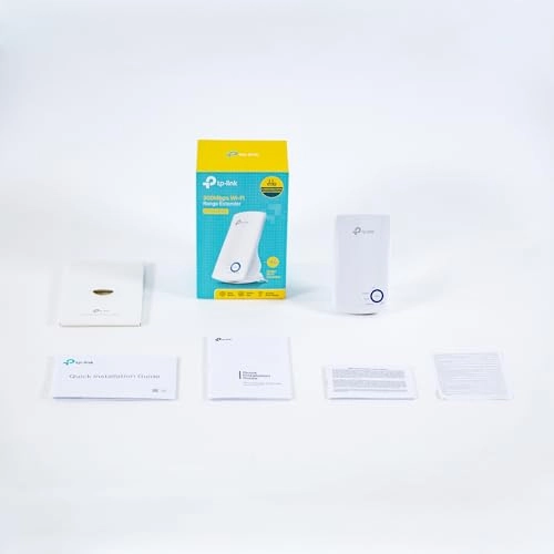 TP-Link TL-WA850RE Single Band 300Mbps RJ45 Wireless Range Extender White TP-Link TL-WA850RE Single Band 300Mbps RJ45 Wireless Range Extender White