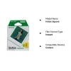 Fujifilm Instax Square Picture Format Film (20 Shots), White Fujifilm Instax Square Picture Format Film (20 Shots), White