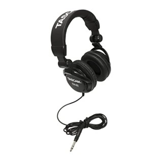 TASCAM TH02-B Closed-Back Stylish Headphone, Black-NEW