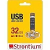 Strontium Ammo 32GB 2.0 USB Pen Drive (Silver) Strontium Ammo 32GB 2.0 USB Pen Drive (Silver)