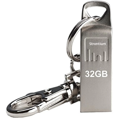 Strontium Ammo 32GB 2.0 USB Pen Drive (Silver) Strontium Ammo 32GB 2.0 USB Pen Drive (Silver)