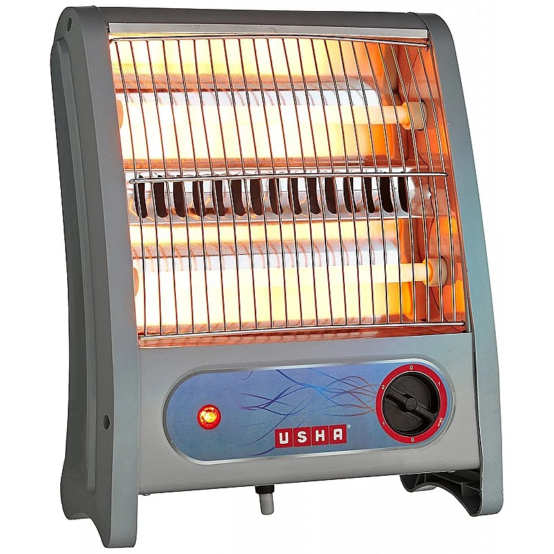 Usha Quartz Room Heater (3002) 800-Watt with Overheating Protection (Ivory) Usha Quartz Room Heater (3002) 800-Watt with Overheating Protection (Ivory)