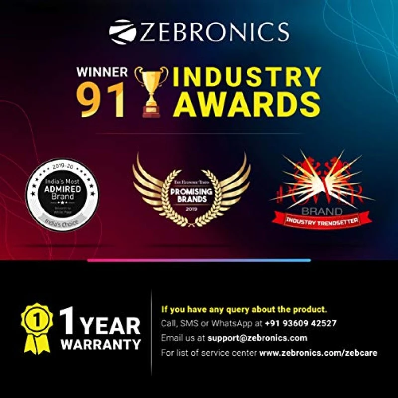 Zebronics ZEB-BT6590RUCF Bluetooth 5.1 Speaker with SD Card and PENDRIVE Slot Zebronics ZEB-BT6590RUCF Bluetooth 5.1 Speaker with SD Card and PENDRIVE Slot