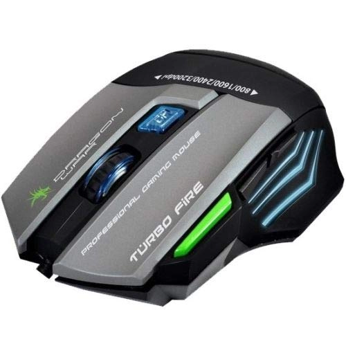 Dragonwar ELE-G9 Thor Wired BlueTrack and Blue Sensor Gaming Mouse with Macro Function with Mousepad for PC Gamers Dragonwar ELE-G9 Thor Wired BlueTrack and Blue Sensor Gaming Mouse with Macro Function with Mousepad for PC Gamers